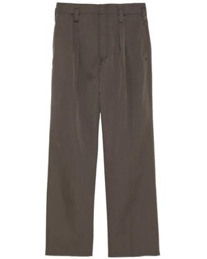 Paul Smith Wool-Twill Pants - Gray