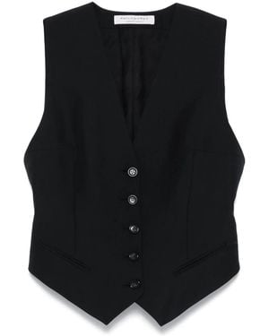 Philosophy Di Lorenzo Serafini Gilet Met V-Hals - Zwart