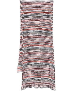 Missoni Striped Scarf - Pink