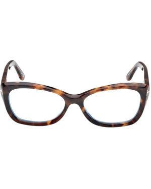 Tom Ford Lunettes De Vue À Monture Papillon - Marron