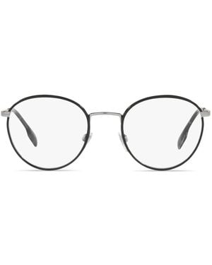 Burberry Round-Frame Glasses - Black