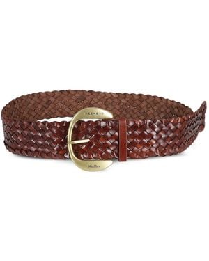 Weekend by Maxmara Ceinture Tressée À Boucle - Marron