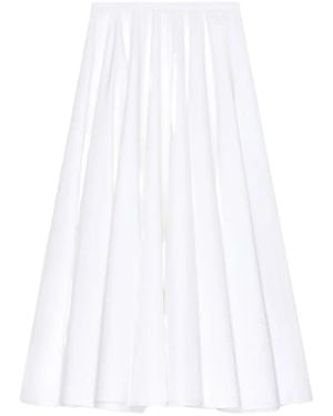 Givenchy Long Circular Skirt - White