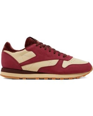 Reebok Classic Leather Trainers - Red