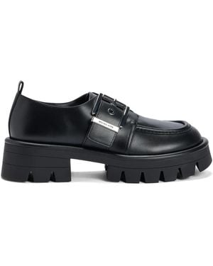 MICHAEL Michael Kors Colby Leather Loafers - Black