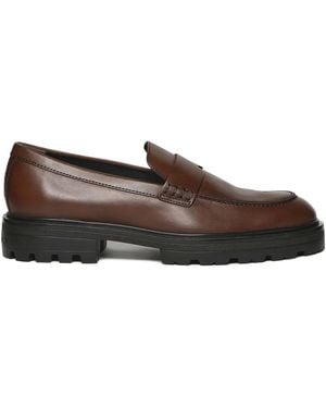 Hogan H673 Loafers - Brown