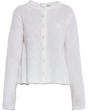 Loewe Cardigan - Bianco