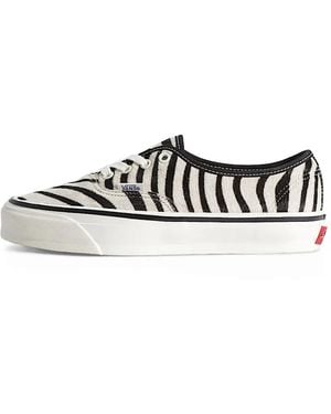 Vans Authentic Zebra-Print Sneakers - White