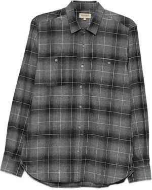 Woolrich Checked Shirt - Gray