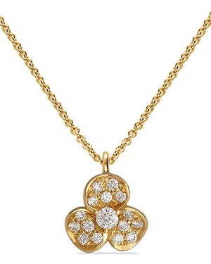 Leo Pizzo Candy Flora Pendant Necklace - Metallic