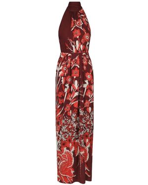 Johanna Ortiz Sacred Currents Floral-Print Dress