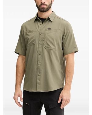 Columbia Buttoned Chest-Pocket Shirt - Green