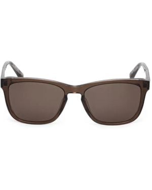Barbour Square-Frame Sunglasses - Grey