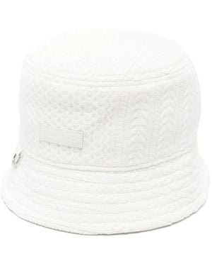 Jacquemus Le Bob Belo Bucket Hat - White