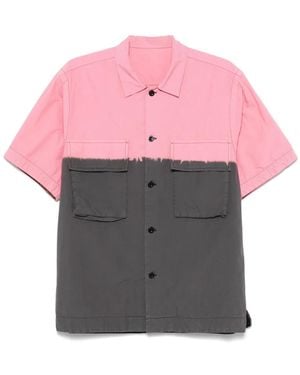 Sacai Colorblock Shirt - Pink