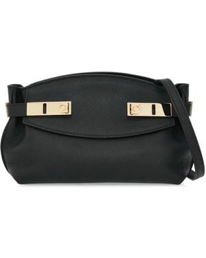 Ferragamo Borsa A Tracolla Hug Piccola - Nero