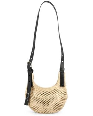 Loewe Mini Punch Hole Shoulder Bag - Metallic