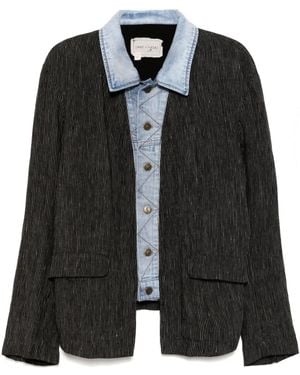 Greg Lauren オーバージャケット - ブラック