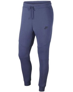 Nike Tech Fleece Jogger Sweatpants - Blue