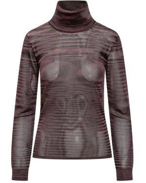 Missoni Long-Sleeve Top - Brown
