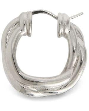 Jil Sander Multi-Layer Hoop Earring - Metallic