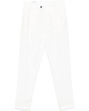 Eleventy Tapered Chinos - White