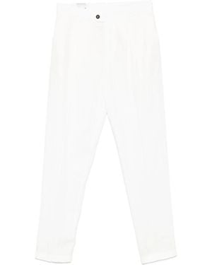 Eleventy Tapered Chinos - White