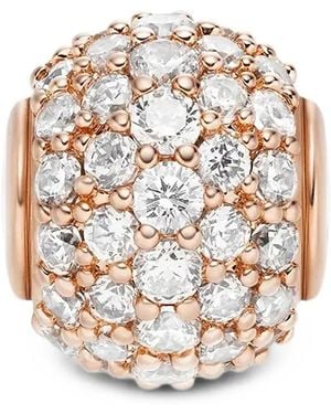 Daniel Wellington Pavé Crystal-Embellished Necklace Charm - Pink