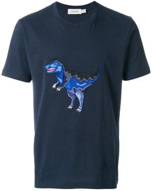 COACH Dinosaur Embroidered T-shirt - Blue