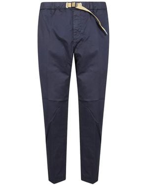 White Sand Belt Pants - Blue