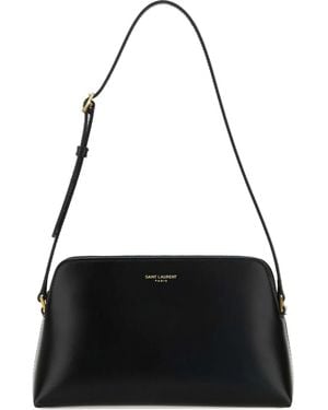Saint Laurent Mini Paris Shoulder Bag - Black