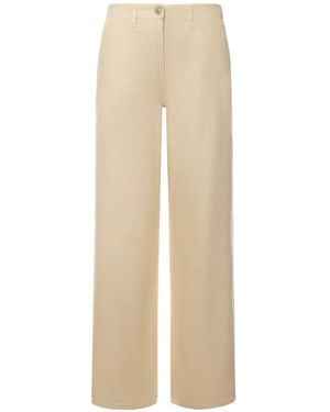 Magda Butrym Belt-Loops Jeans - Natural