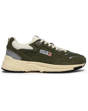 Autry Hyperway Paneled Sneakers - Green