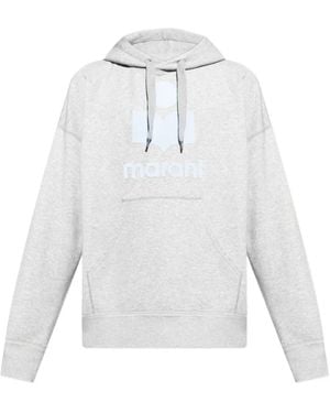 Isabel Marant Hoodie Met Logoprint - Wit