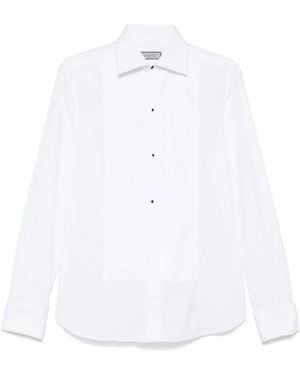 Canali Tuxedo Shirt - White