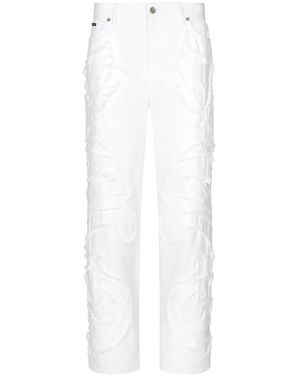 Dolce & Gabbana ボーイフレンド ジーンズ - ホワイト