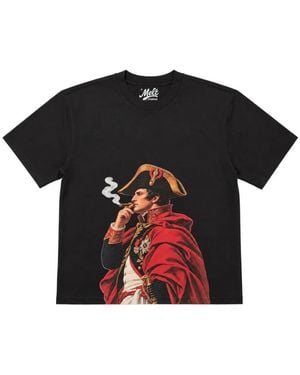 Melt Graphic-Print T-Shirt - Black