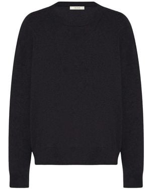 The Row Pull En Cachemire À Encolure Ras Du Cou - Bleu