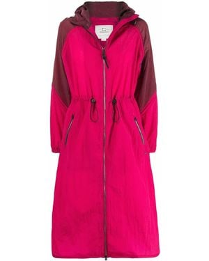 Woolrich Parka Larga Meshoppen - Rosa