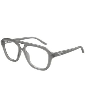 Balenciaga Pilot-Frame Glasses - White