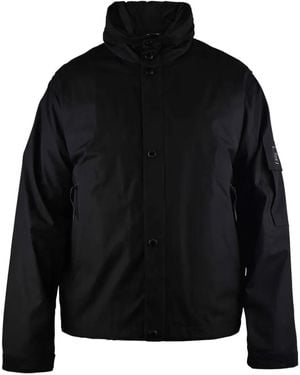 C.P. Company Zipped Side-Pocket Jacket - Black