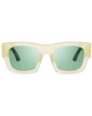 Bugatti Square-Frame Sunglasses - Green