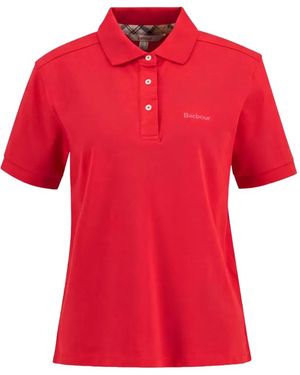 Barbour Bowford Short-Sleeve Polo Shirt - Red