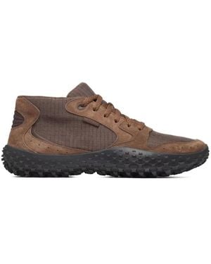 Merrell Wrapt Mid-Top Sneakers - Brown