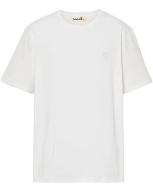 Timberland Embroidered Logo T-Shirt - White