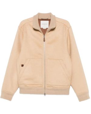 Jacob Cohen Cashmere Zip-Up Jacket - Natural