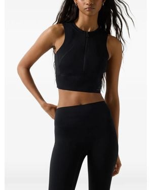 Bogner Fire + Ice Caia Logo-Print Top - Black