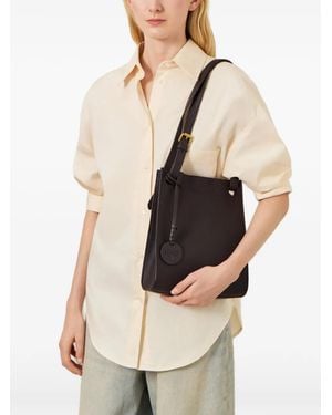 Mulberry Soft Tote Mini-Schultertasche - Natur