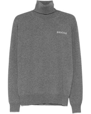 Gucci Roll-Neck Sweater - Grey