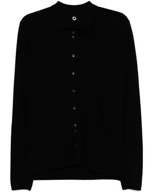 Label Under Construction Knitted Shirt - Black